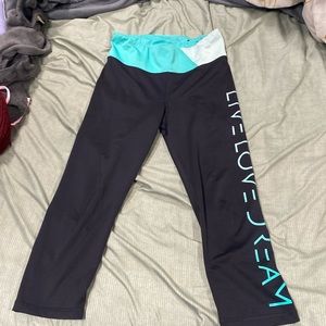 Black workout pants